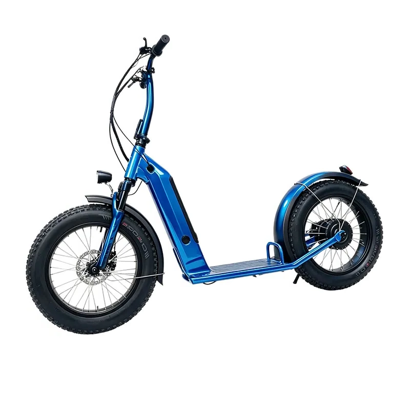 20*4.0 500w Fat Tire Electric Scooter With Suspension Fork