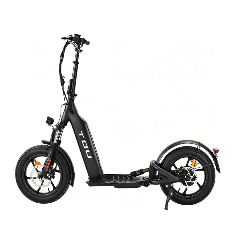 Dual Suspension 16*3.0 500w Electric Scooter