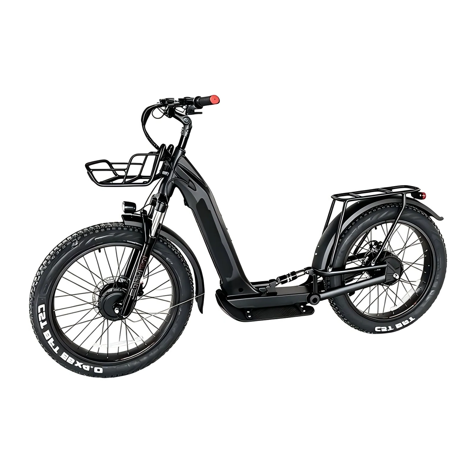 Dual 750w Motor 26*4.0 Off Road Electric Scooter