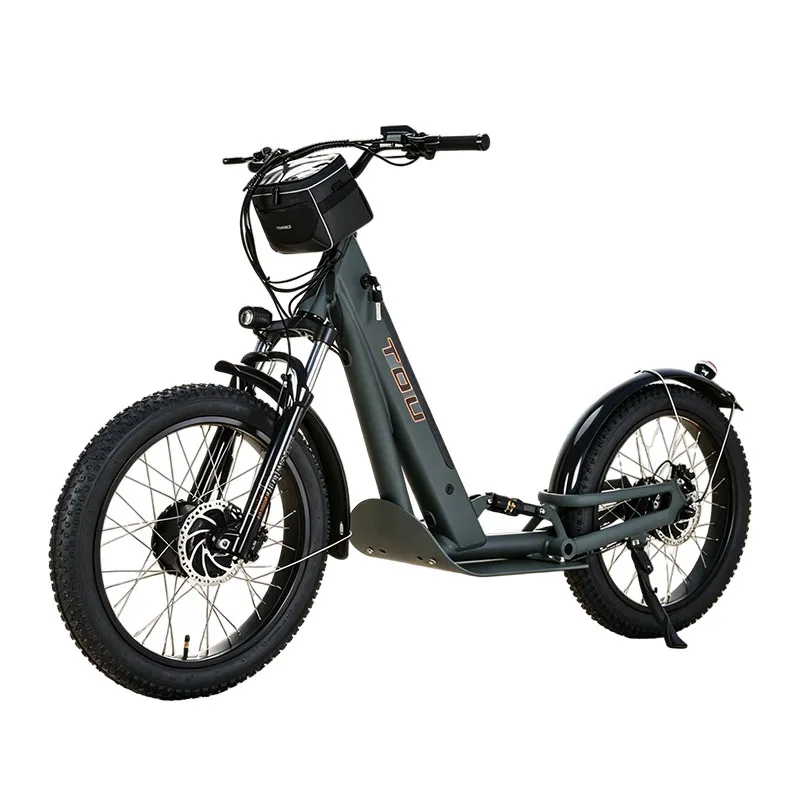 Dual 750w Motor 24*3.0 Off Road Electric Scooter